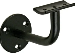 Gelenderholder stål sortlakkert