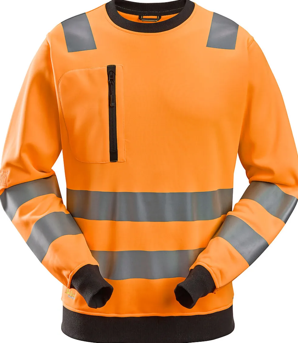 Genser high-vis oransje str L