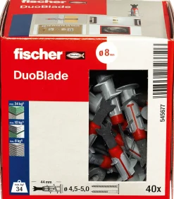 Gipsplugg DuoBlade 40 stk