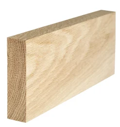 Glattkant eik 21 x 140 mm ubehandlet