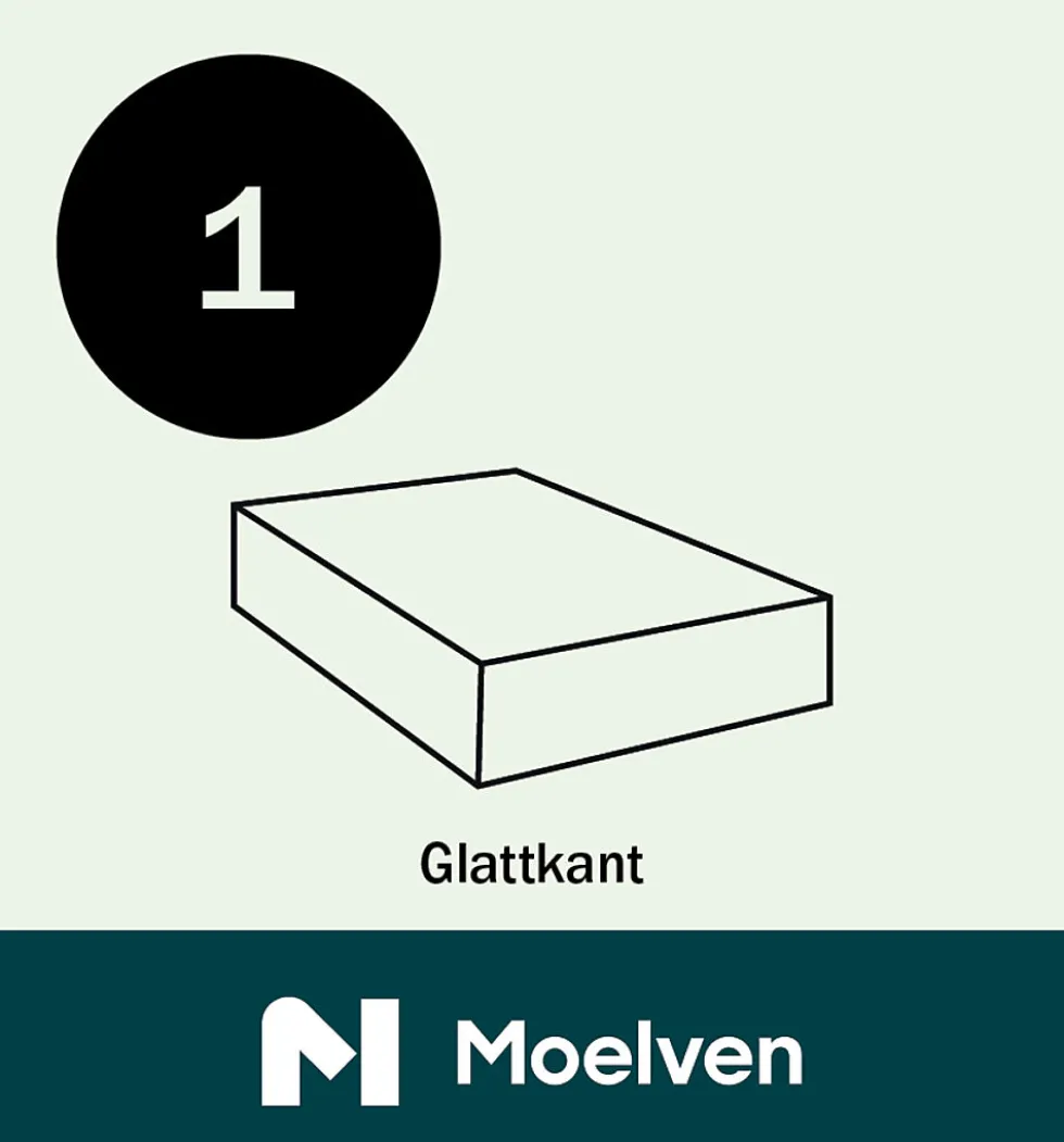 Glattkantlist furu malt hvit bomull S0502-Y 12x21x2400 mm
