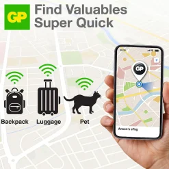GP eTag Bluetooth Smart Tracker svart 1-pack