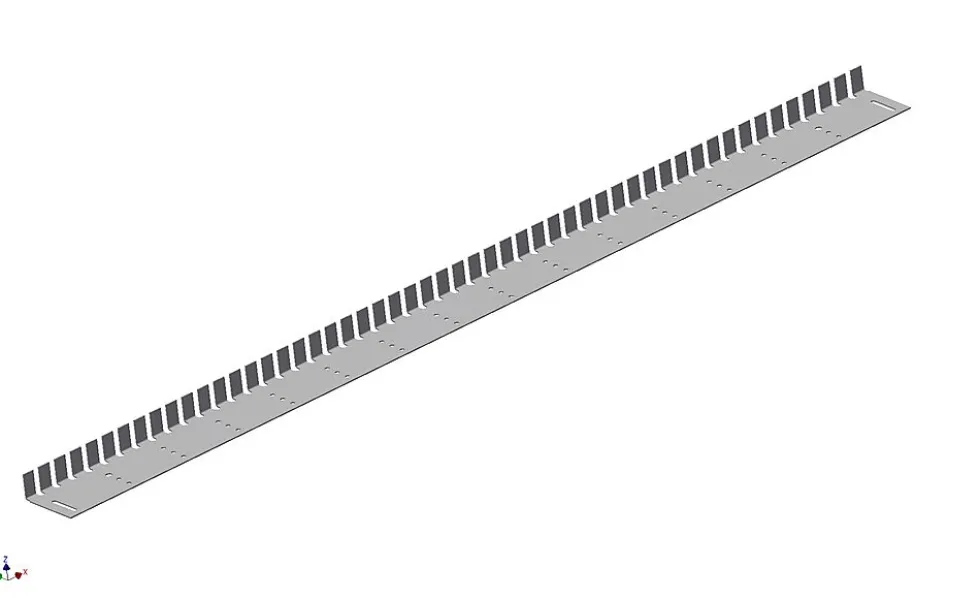 Gradrenne kantbeslag GKB-111 sort