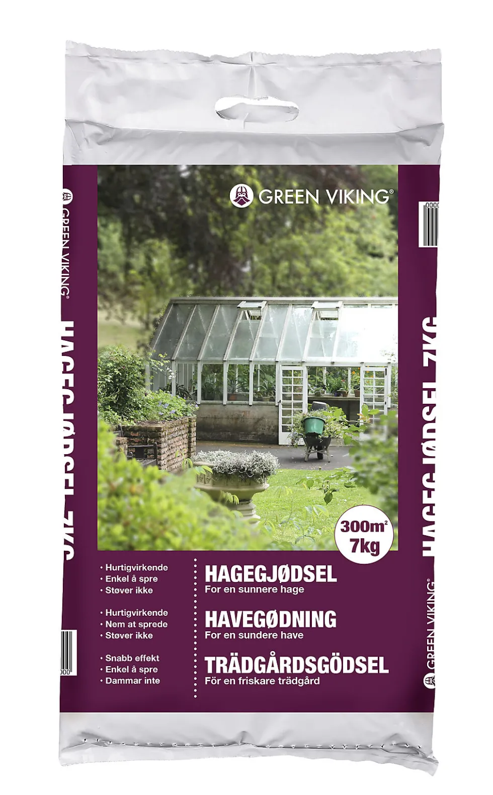 Green viking hagegjødsel 7 kg