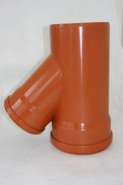 Grenrør avløp 160/160x45 PP brun