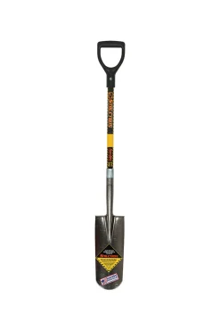 Grøftespade med kraftig blad