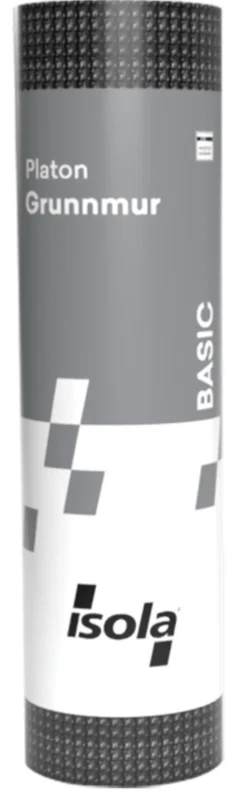 Grunnmursplate Platon Basic 1,65x20 meter