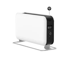 Gulvovn med WiFi 1500W hvit