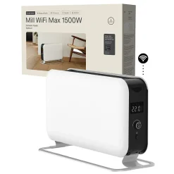 Gulvovn med WiFi 1500W hvit