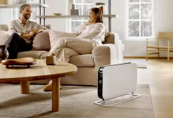 Gulvovn med WiFi 1500W hvit