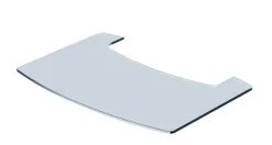 Gulvplate Klart Glass Uno 1