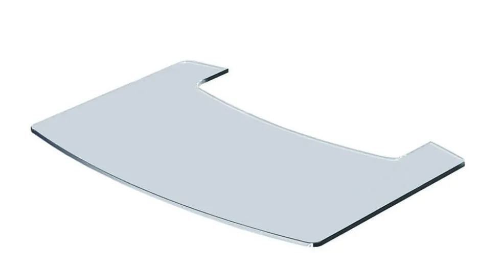 Gulvplate Klart Glass Uno 1