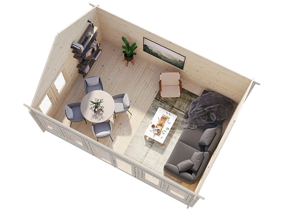 Hagestue Claudia 19,4 m²