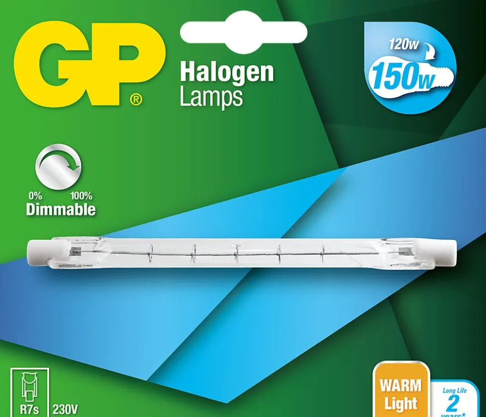 Hallogenpære 100W