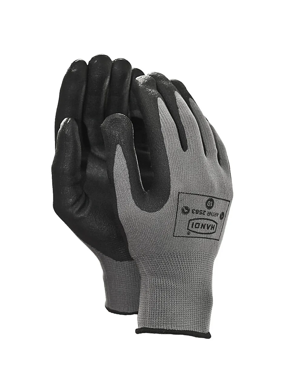 Hanske montasj nitril 2583 10 handi monteringshanske i nitril str 10