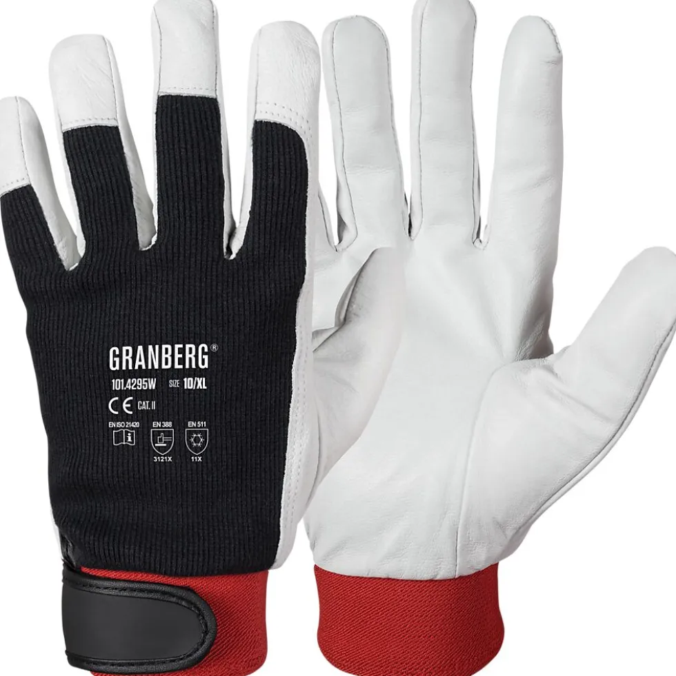 Hanske montering str 10 helforet granberg touch winter