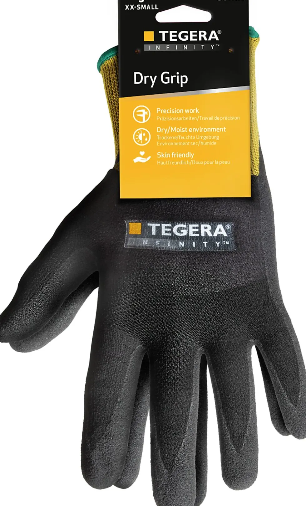 Hanske syntetisk tegera 8801R str 10