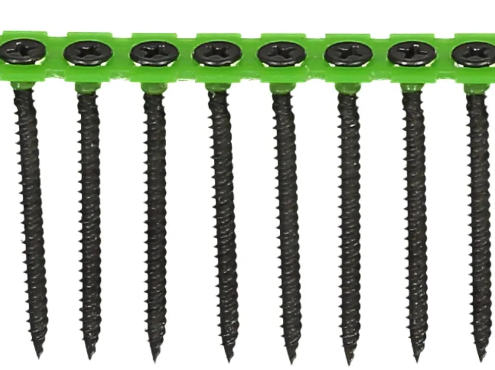Hardgipsskrue båndet fosfatert 3,9x55