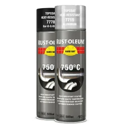 Hard hat lakk heat resist alu spraymaling varmebestandig 500ml