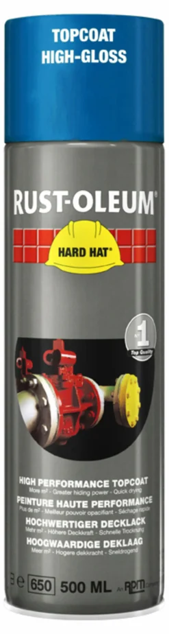 Hard hat signal blue ral 5005 spraymaling 500 ml