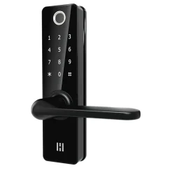 Heimgard smart dørlås med fingeravtrykk sort