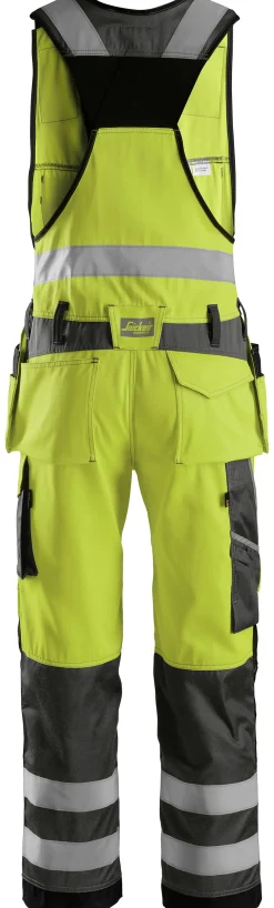 Helbukse 0213 HP gul/sort 50 klasse 2 High-Vis