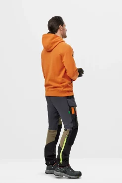 Hettegenser oransje str XXL
