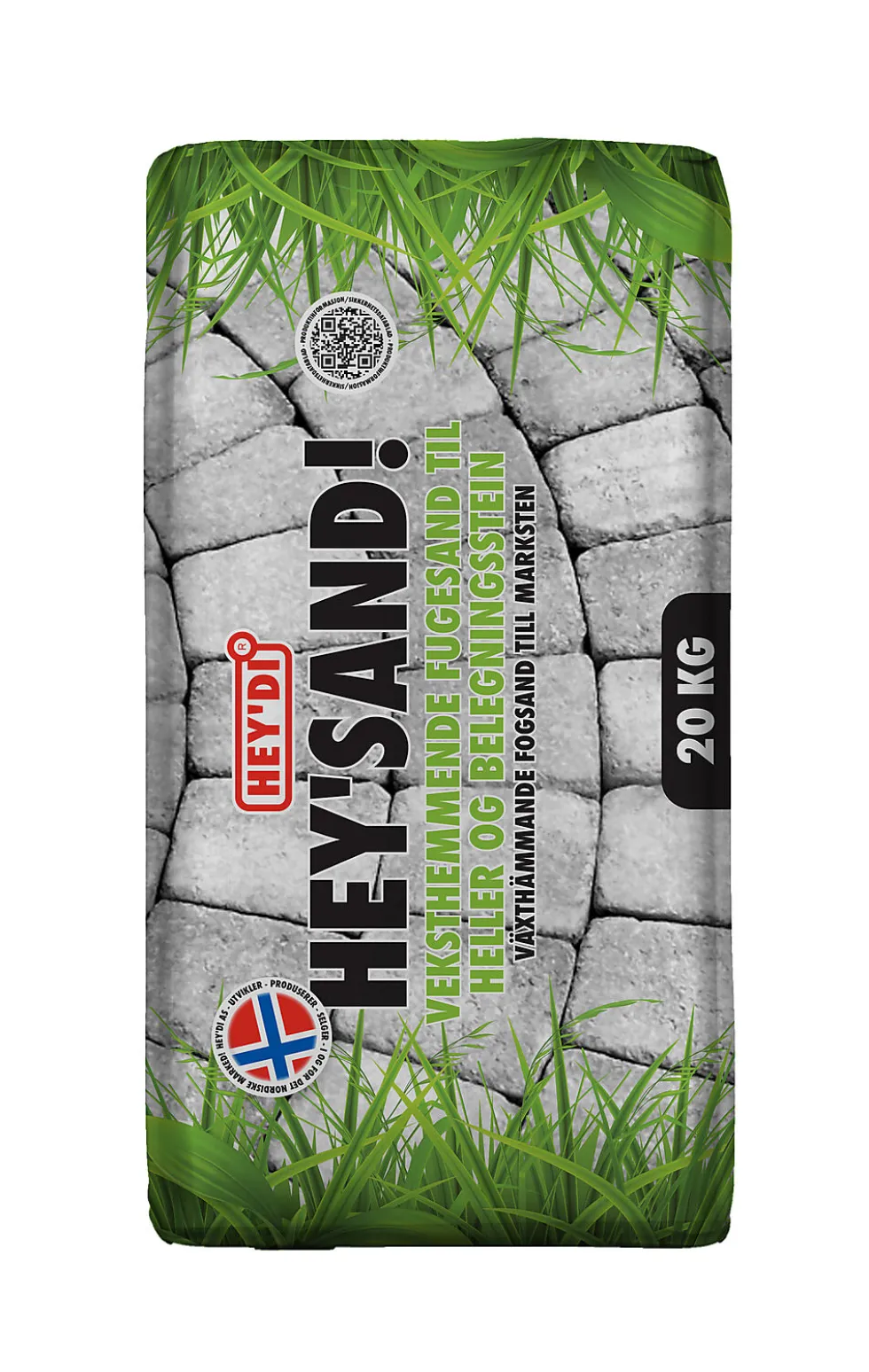 Hey'sand fugesand 20 kg veksthemmende