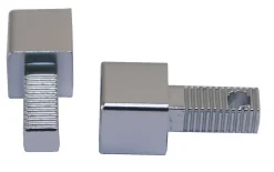 Hjørne 8mm polert aluminium squarejolly pakke a 2 stk