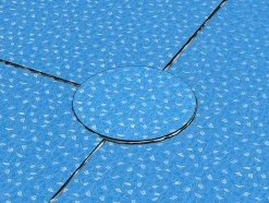 Hjørne utvendig toppmembran hvit PVC