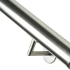 Håndløperkrok 740 i sølvfarget aluminium
