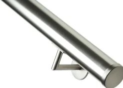Håndløperkrok 740 i sølvfarget aluminium