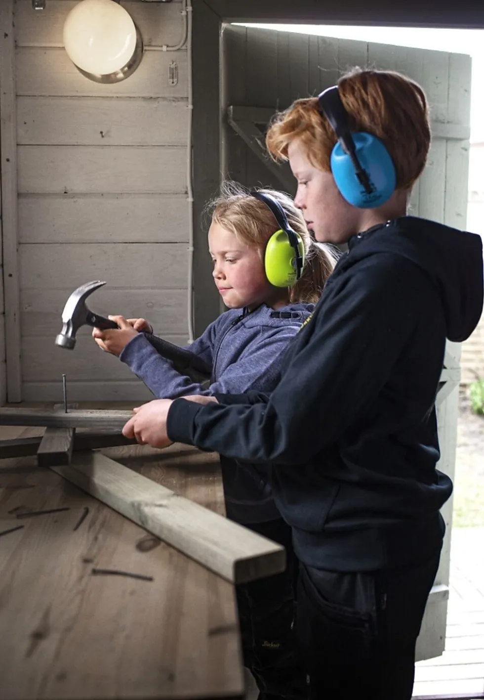 Hodebøyle junior snr grønn nivå 1 24db hellberg