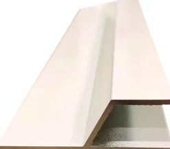 Horisontallist alu hvit 3000mm 12,3x50x3000mm