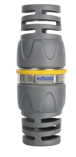 Hozelock slangereperasjons kobling i metall, 1/2". For skjøting eller reperasjon.