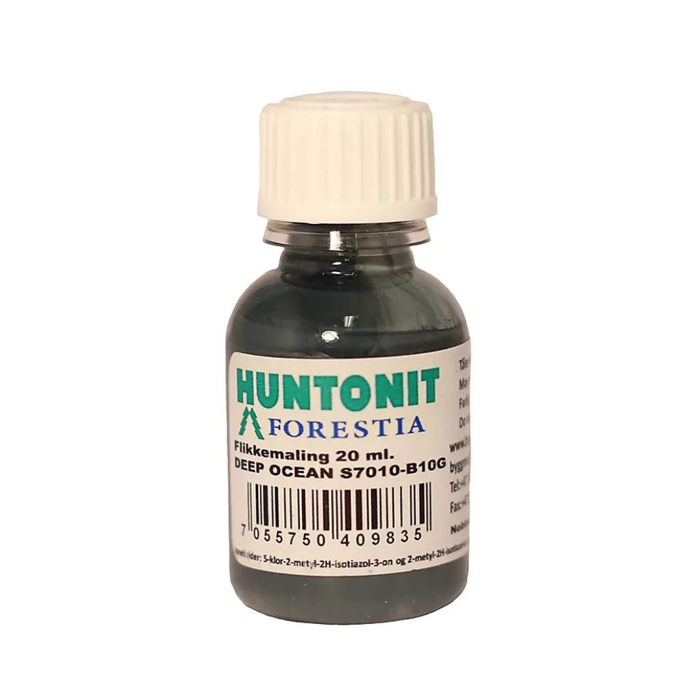 Huntonit flikkemaling deep ocean 20ml flaske ncs s 7010-b10g