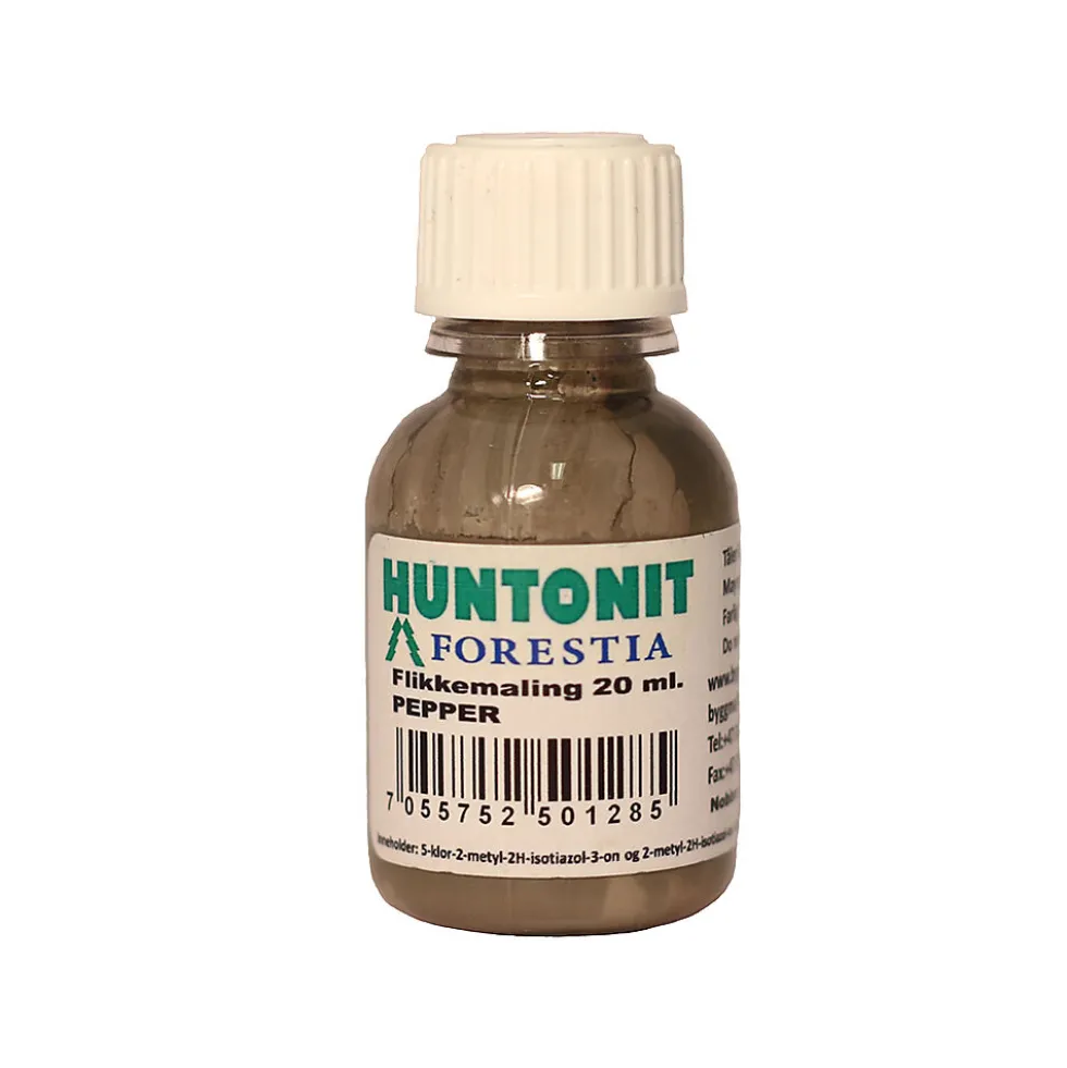 Huntonit flikkemaling pepper 20ml flaske ncs s 6502-r