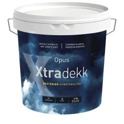Hybridmaling glansgrad 30 hvit 2,7 liter