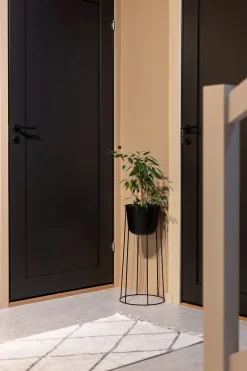 Innerdør Prima dempet sort 90x210 cm