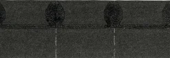 Isola takfot/møneplate sort 54 stk/18 plater