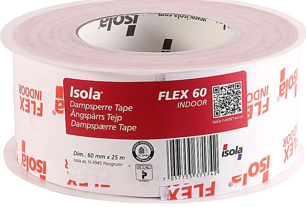 Isola tape dampsperre flex60, 60 mmx25 m