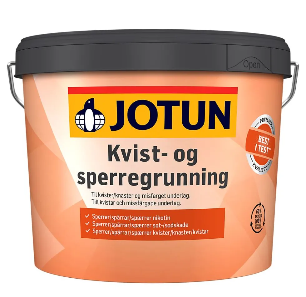 Jotun kvist- og sperregrunning 9 liter
