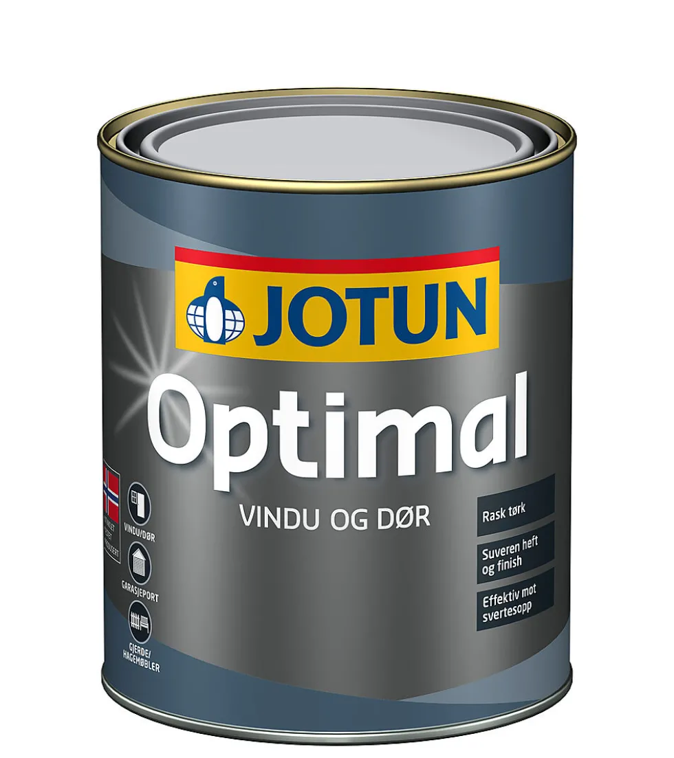 Jotun Vindu og dør hvit 0,68 liter