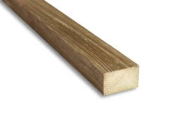 Justert lekt 30x48 mm impregnert furu