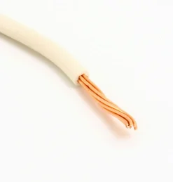 Kabel pn 2,5 20m hvit bp