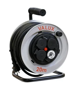Kabeltrommel 4 uttak 20 m 3G2,5