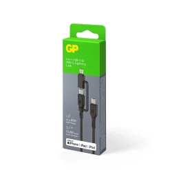 Kabel USB-C til C Lightning 60W 1,5 meter