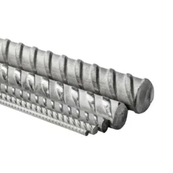 Kamstål rustfritt Ø25 mm x 6 meter