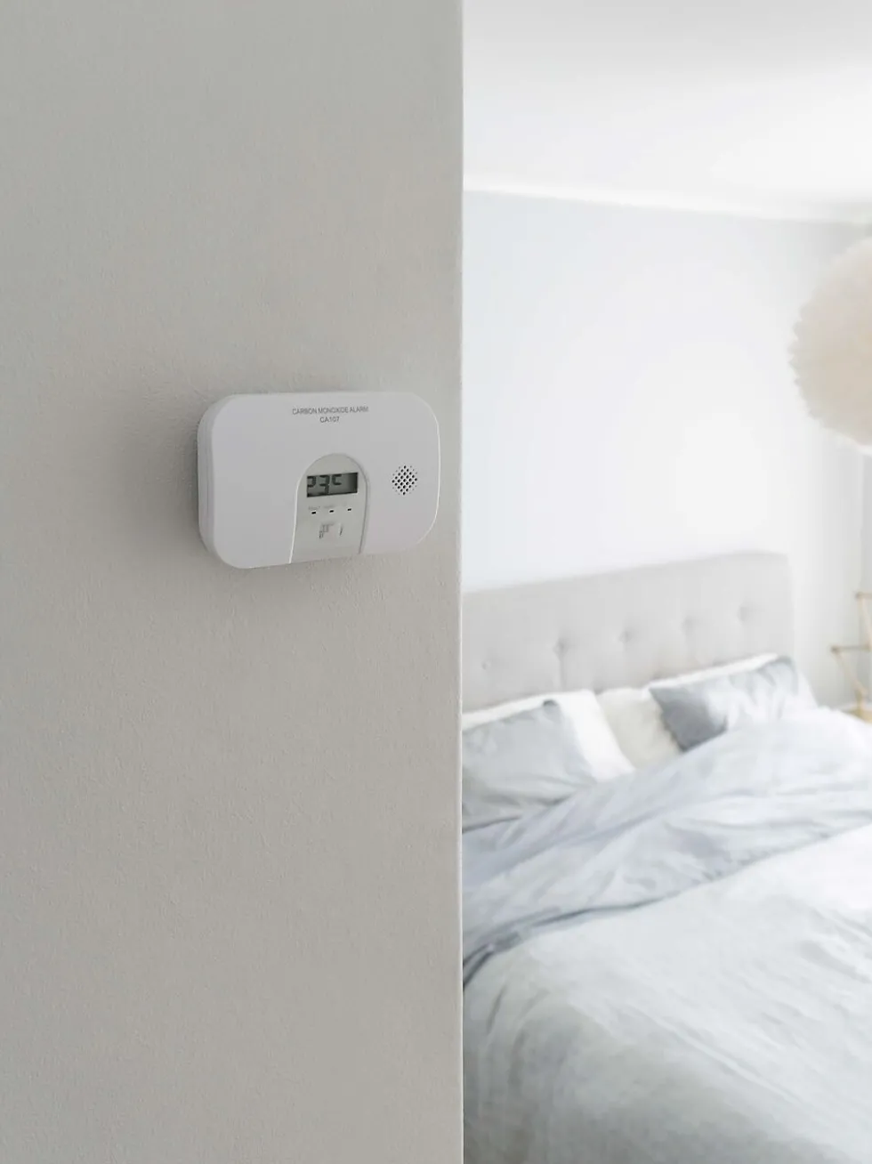 Karbonmonoksidvarsler ca107 housegard, lcd, inkl. 3 års batteri