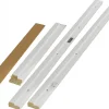 Karmlist furu hvit bomull 14 mm terskel underliggende S0502-Y 80x210 mm